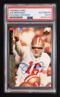 Joe Montana Signed 1995 Upper Deck Joe Montana Box Set #33 (PSA) at PristineAuction.com