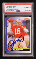 Joe Montana Signed 1991 Score #1 (PSA | Autograph Graded 10) at PristineAuction.com
