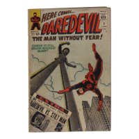 1965 "Daredevil" Issue #8 Marvel Comic Book at PristineAuction.com