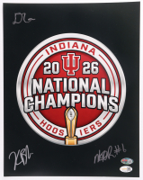 Kaelon Black, D'Angelo Ponds & Mikail Kamara Signed Indiana Hoosiers 11x14 Photo (JSA) at PristineAuction.com