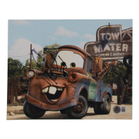 Larry the Cable Guy Signed "Cars" 8x10 Photo (Beckett) at PristineAuction.com