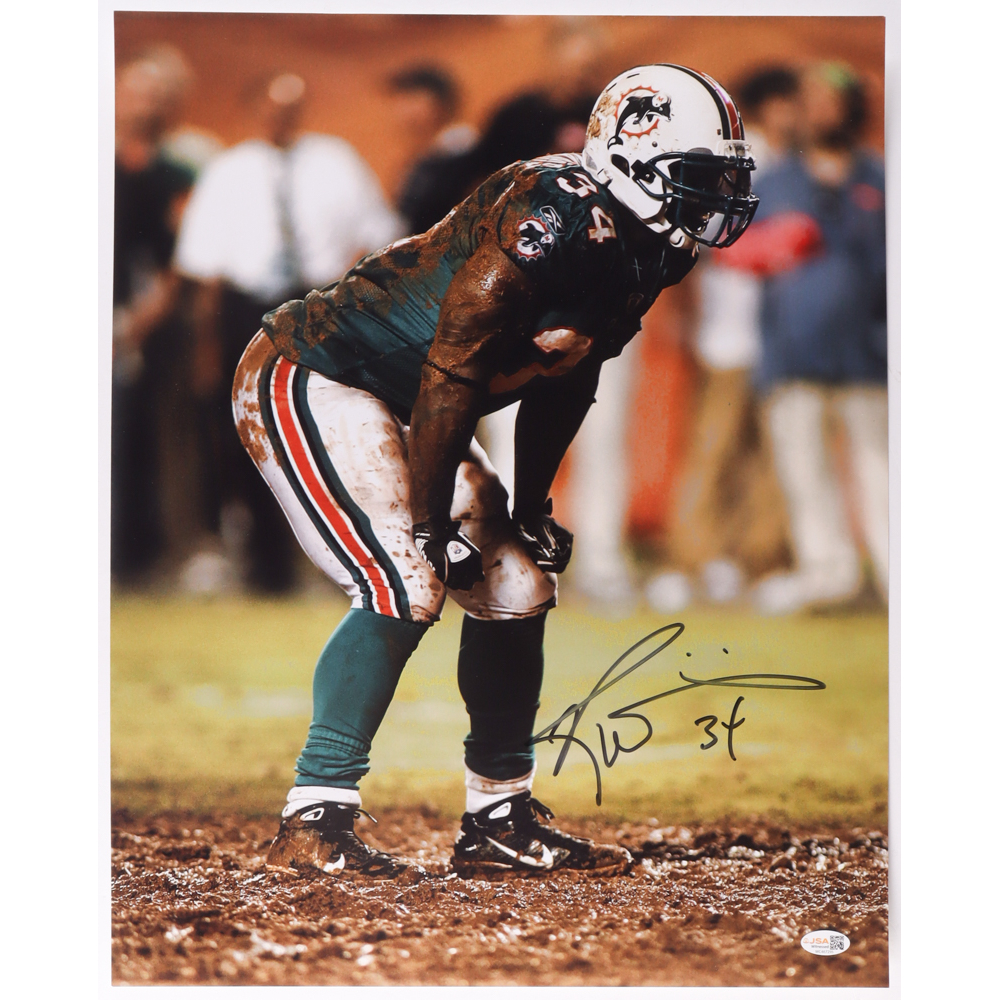 Ricky Williams Signed Dolphins 16x20 Photo (JSA) at PristineAuction.com