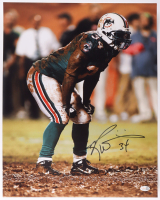 Ricky Williams Signed Dolphins 16x20 Photo (JSA) at PristineAuction.com