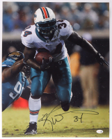 Ricky Williams Signed Dolphins 16x20 Photo (JSA) at PristineAuction.com