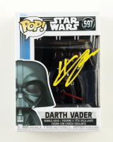 Hayden Christensen Signed "Star Wars" #597 Darth Vader Bobble-Head Funko Pop! Vinyl Figure (PSA) at PristineAuction.com