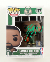 Damian Lillard Signed "Bucks" #177 Funko Pop! Vinyl Figure (PSA) at PristineAuction.com
