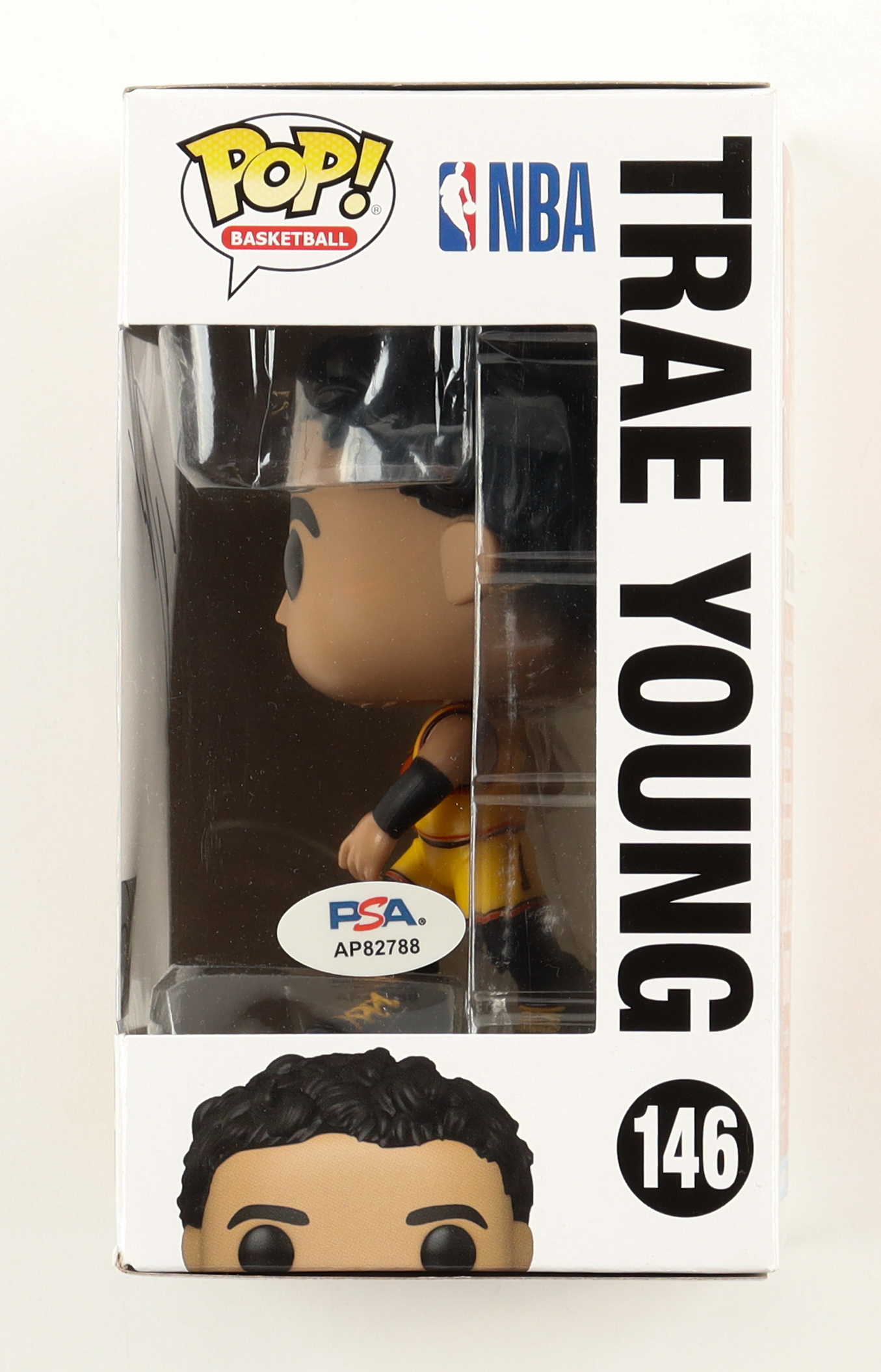 Trae Young Signed "Hawks" #146 Funko Pop! Vinyl Figure (JSA) at PristineAuction.com Trae Young Signed "Hawks" #146 Funko Pop! Vinyl Figure (JSA) at PristineAuction.com
