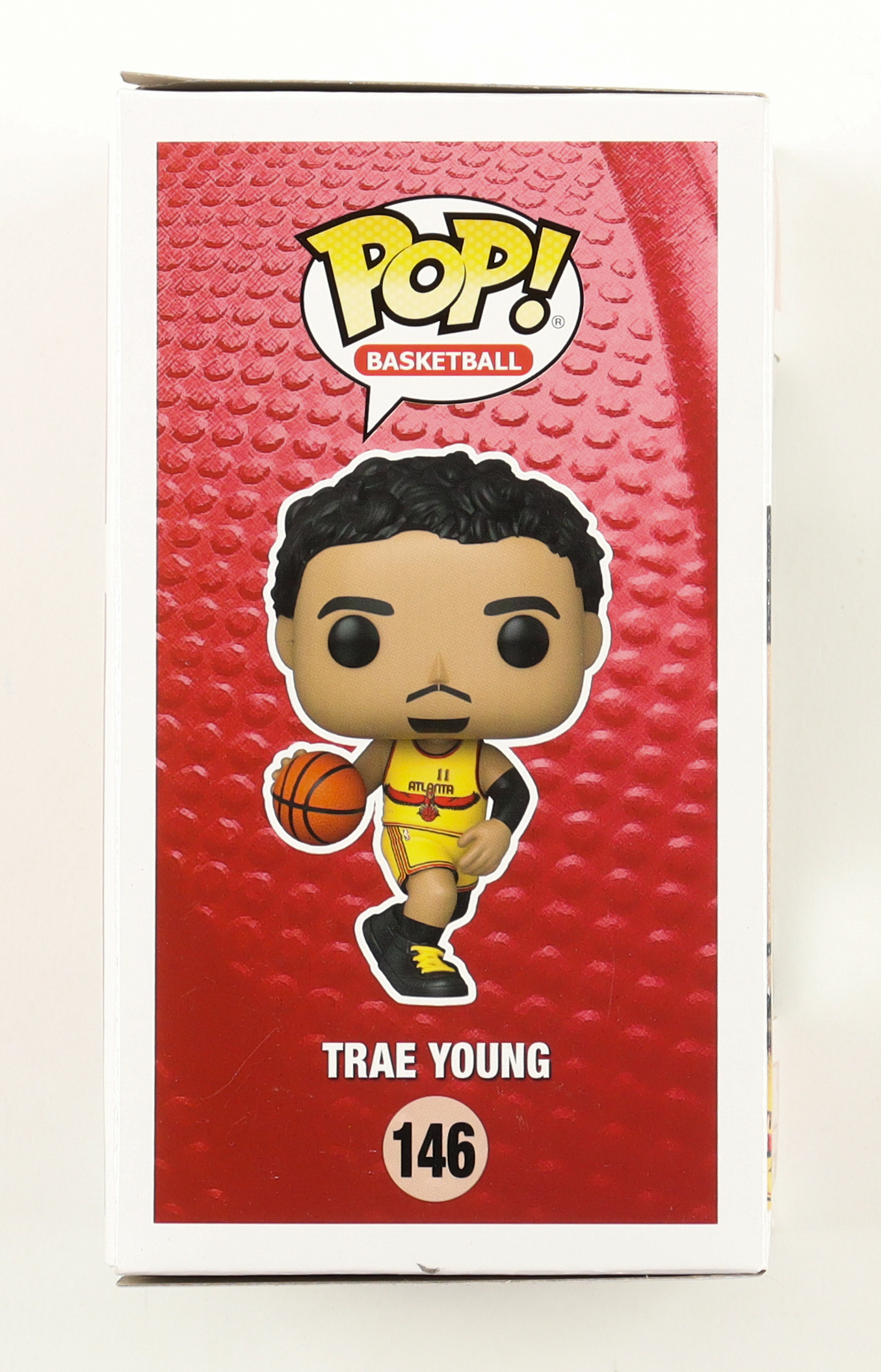Trae Young Signed "Hawks" #146 Funko Pop! Vinyl Figure (JSA) at PristineAuction.com Trae Young Signed "Hawks" #146 Funko Pop! Vinyl Figure (JSA) at PristineAuction.com