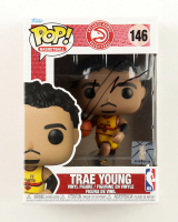 Trae Young Signed "Hawks" #146 Funko Pop! Vinyl Figure (JSA) at PristineAuction.com