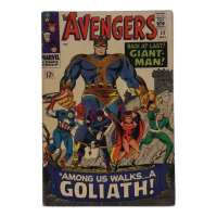 1966 "The Avengers" Issue #28 Marvel Comic Book at PristineAuction.com