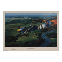 Roland Beamont Signed Stan Stokes "The Exterminator" Lithograph (AIV) at PristineAuction.com
