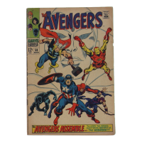 1968 "The Avengers" Issue #58 Marvel Comic Book at PristineAuction.com