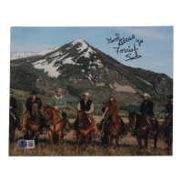 Forrie J. Smith Signed "Yellowstone" 8x10 Photo Inscribed "God Bless Ya" (Beckett) at PristineAuction.com