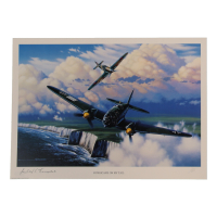 Herbert E. Knaebel Signed Stan Stokes "Hurricane On My Tail" Lithograph (AIV) at PristineAuction.com