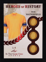 Bob Waterfield 2025 Leaf ITG Used Sports Heroes of History Red #HH10 #1/4 at PristineAuction.com