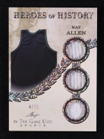 Ray Allen 2025 Leaf ITG Used Sports Heroes of History Silver Sparkle #HH69 #04/12 at PristineAuction.com