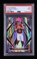 Jayden Daniels 2024 Panini Phoenix Hyper #198 RC (PSA 9) at PristineAuction.com