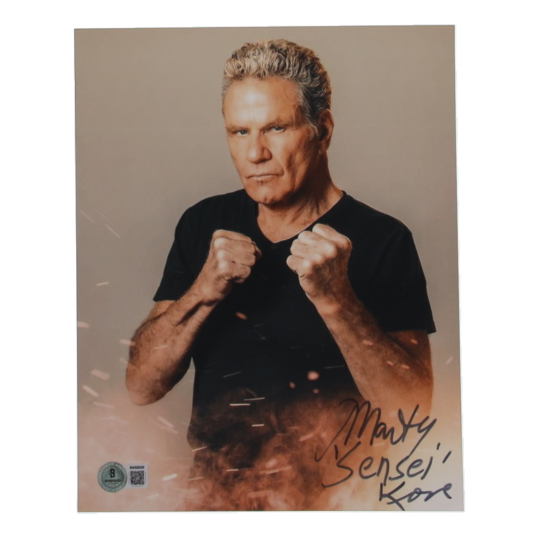 Martin Kove Signed "The Karate Kid" 8x10 Photo Inscribed "Sensei" (Beckett) at PristineAuction.com Martin Kove Signed "The Karate Kid" 8x10 Photo Inscribed "Sensei" (Beckett) at PristineAuction.com