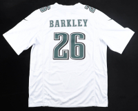 Saquon Barkley Signed Eagles Nike Authentic Jersey (Beckett) at PristineAuction.com