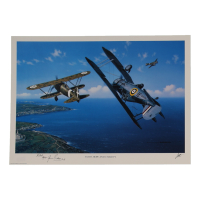 James Pickering Signed Stan Stokes "Faith, Hope And Charity" Lithograph Inscribed "RAF FL/LT" (AIV) at PristineAuction.com