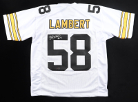 Jack Lambert Signed Jersey Inscribed "HOF '90" (TSE) at PristineAuction.com