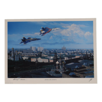 Butch Voris Signed Stan Stokes "Angels and Knights" Lithograph (AIV) at PristineAuction.com