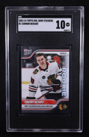 Connor Bedard 2023-24 Topps NHL Now Stickers #1 RC (SGC 10) at PristineAuction.com