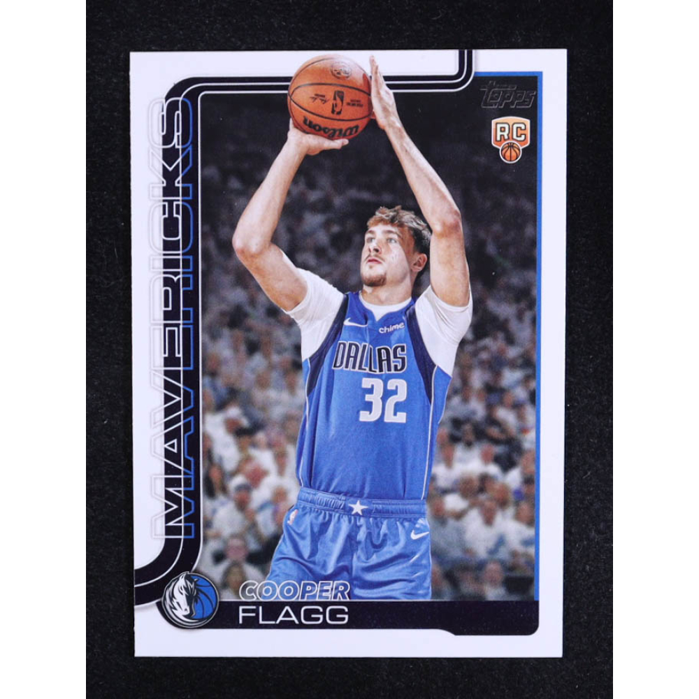 Cooper Flagg 2025 Topps #201 RC at PristineAuction.com