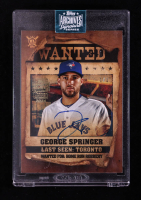 George Springer 2024 Topps Archives Signature Series Active George Springer #TBA #1/1 at PristineAuction.com