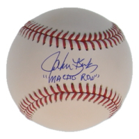 John Kruk Signed OML Baseball Inscribed "Macho Row" (Beckett) at PristineAuction.com