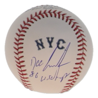 Dwight 'Doc' Gooden Signed OML NYC Logo Baseball Inscribed "86 W.S.C" (Beckett) at PristineAuction.com