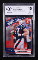 Rob Gronkowski 2010 Panini Donruss Rated Rookies #84 RC (BCCG 10) at PristineAuction.com
