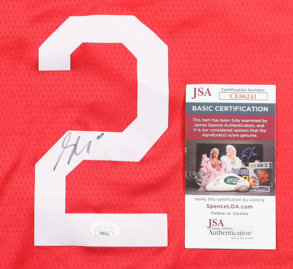 Shai Gilgeous-Alexander Signed Team Canada Nike Authentic Jersey (JSA) at PristineAuction.com Shai Gilgeous-Alexander Signed Team Canada Nike Authentic Jersey (JSA) at PristineAuction.com