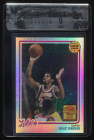 Magic Johnson 2001 Topps Commemorative Series Reprint '80 Refractor #18 (BGS RCR 9) at PristineAuction.com