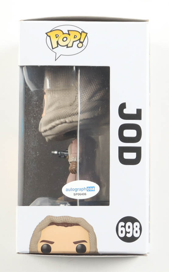 Jude Law Signed "Star Wars: Skeleton Crew" #698 Jod Funko Pop! Bobble-Head Vinyl Figure (ACOA) at PristineAuction.com Jude Law Signed "Star Wars: Skeleton Crew" #698 Jod Funko Pop! Bobble-Head Vinyl Figure (ACOA) at PristineAuction.com