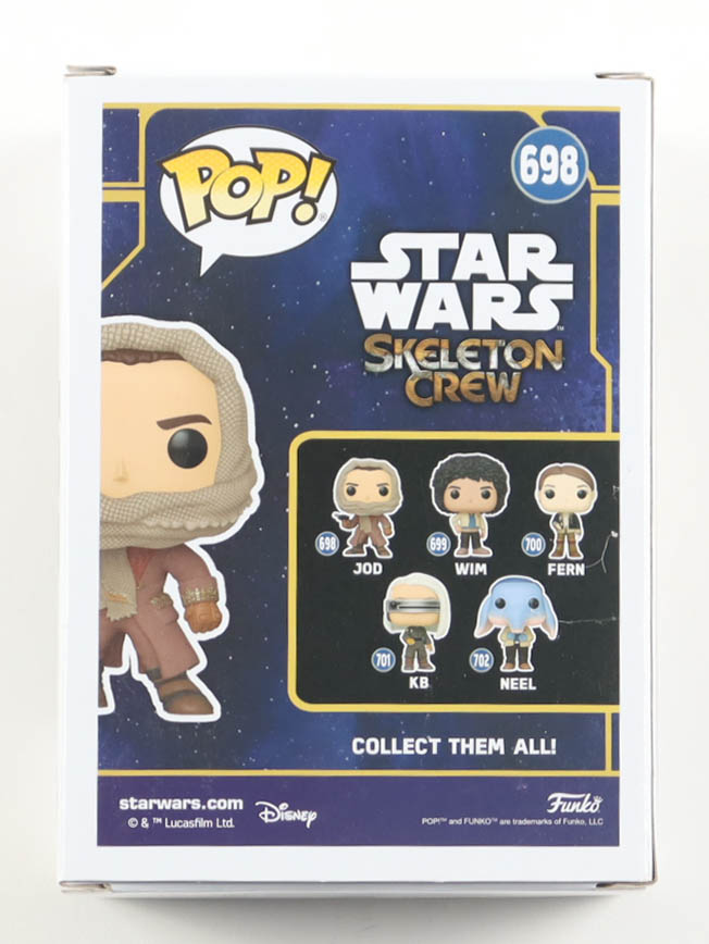 Jude Law Signed "Star Wars: Skeleton Crew" #698 Jod Funko Pop! Bobble-Head Vinyl Figure (ACOA) at PristineAuction.com Jude Law Signed "Star Wars: Skeleton Crew" #698 Jod Funko Pop! Bobble-Head Vinyl Figure (ACOA) at PristineAuction.com