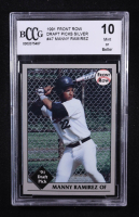 Manny Ramirez 1991 Front Row Draft Picks Silver #47 RC (BCCG 10) at PristineAuction.com