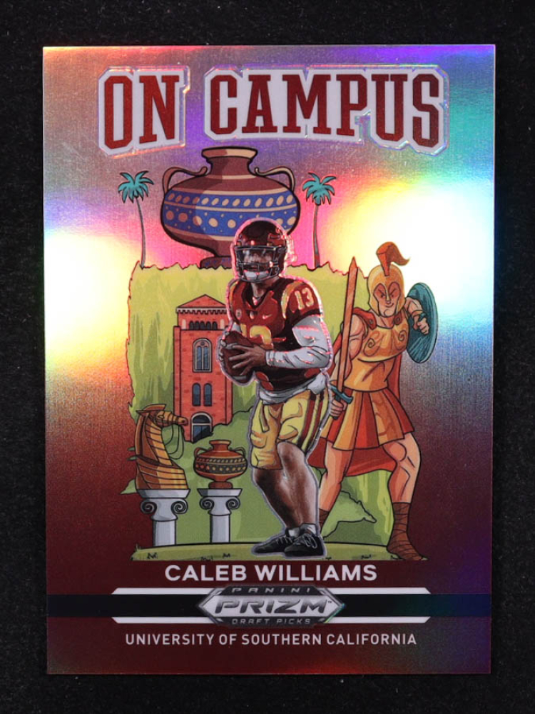 Caleb Williams 2023 Panini Prizm Draft Picks On Campus #9 RC