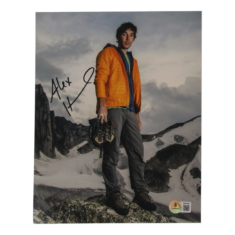 Alex Honnold Signed 8x10 Photo (Beckett) at PristineAuction.com Alex Honnold Signed 8x10 Photo (Beckett) at PristineAuction.com