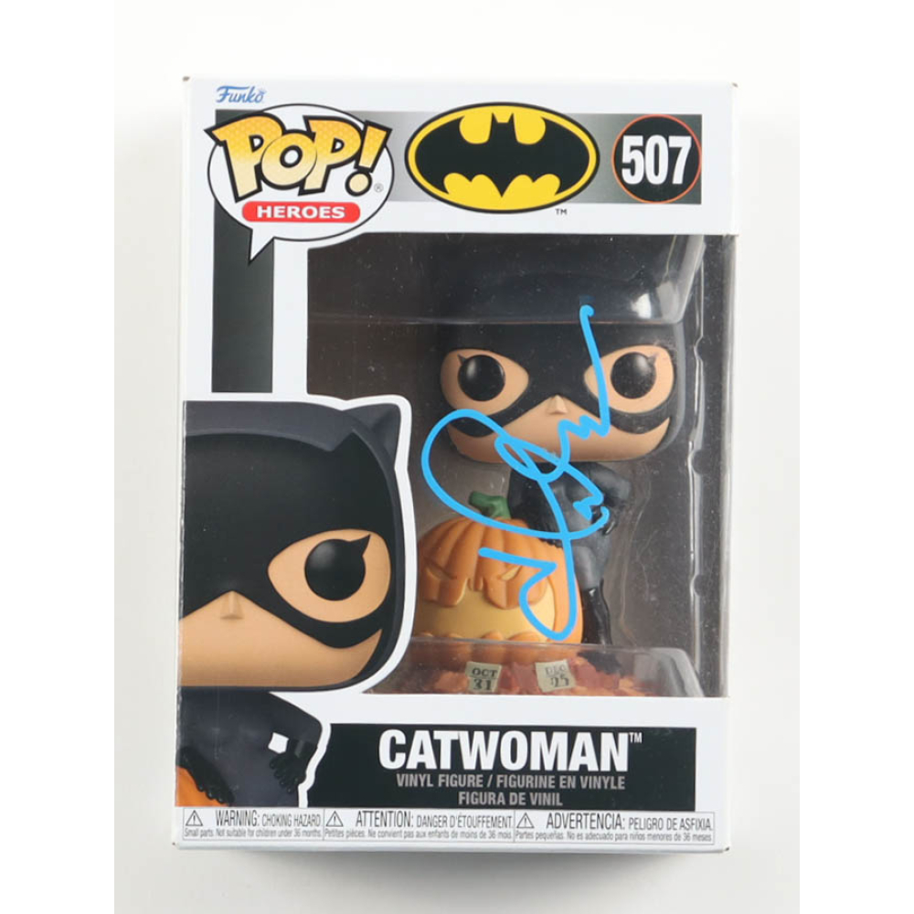 Halle Berry Signed "Batman" #507 Catwoman Funko Pop! Vinyl Figure (ACOA) at PristineAuction.com