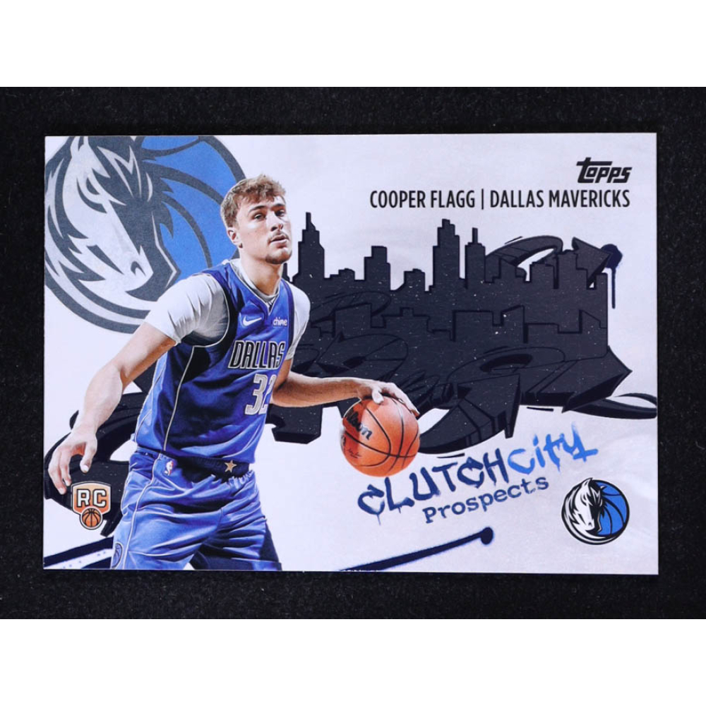 Cooper Flagg 2025-26 Topps Clutch City Prospects #CC1 RC at PristineAuction.com