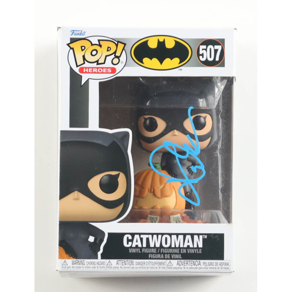 Halle Berry Signed "Batman" #507 Catwoman Funko Pop! Vinyl Figure (ACOA) at PristineAuction.com