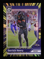 Derrick Henry 2024 Donruss Optic Electricity #14 #16/75 at PristineAuction.com