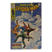 1969 "The Amazing Spider-Man" #74 Marvel Comic Book at PristineAuction.com