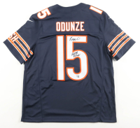 Rome Odunze Signed Bears Nike Authentic Jersey Inscribed "Bear Down" (Fanatics) at PristineAuction.com