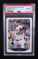 Gerrit Cole 2013 Bowman Draft Pick & Prospects Rookies #6 RC (PSA 10) at PristineAuction.com