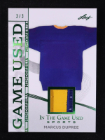 Marcus Dupree 2025 Leaf ITG Used Sports Game Used Memorabilia Green #GM30 #3/3 at PristineAuction.com