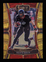 Travis Kelce 2023 Select Draft Picks Prizms Gold Lazer #71 at PristineAuction.com