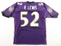 Ray Lewis Signed Ravens Mitchell & Ness Authentic Jersey Inscribed "HOF 18" (Fanatics) at PristineAuction.com