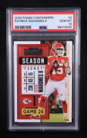 Patrick Mahomes II 2020 Panini Contenders Season Ticket #2 (PSA 10) at PristineAuction.com